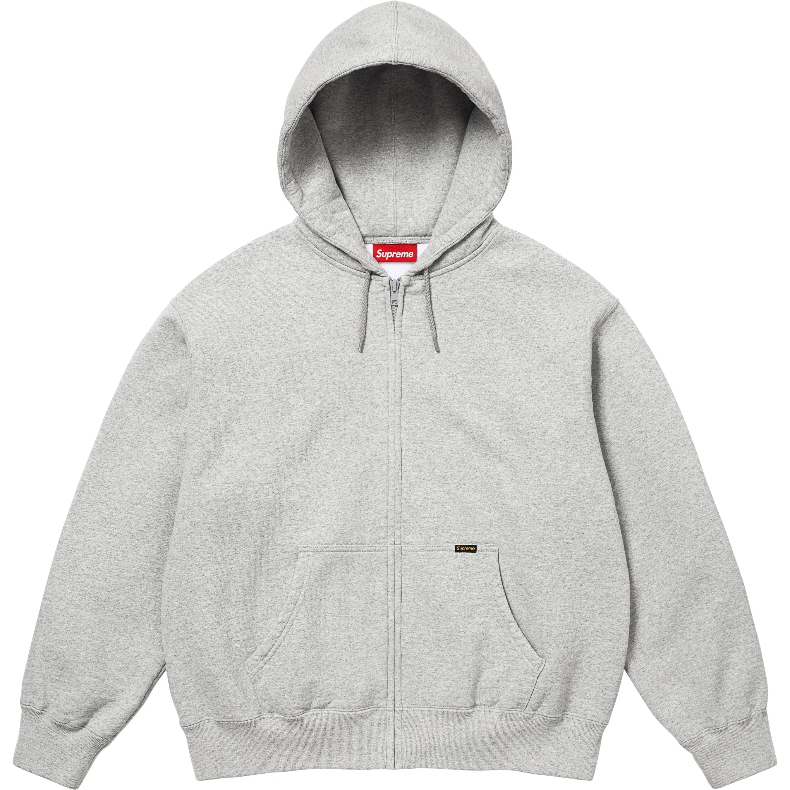 Work Zip Up Hooded Sweatshirt view 12